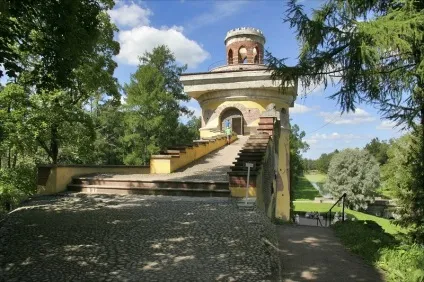 Пейзажний (англійський) парк єкатерининського парку царського села, частина 1 (мармуровий міст) Пейзажний (англійський) парк єкатерининського парку царського села, частина 1