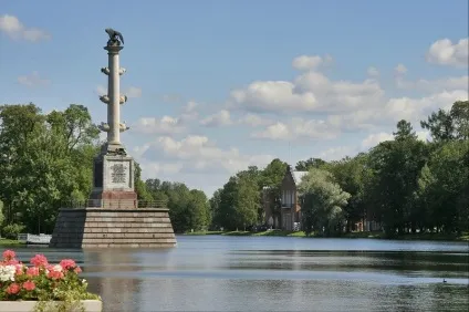 Пейзажний (англійський) парк єкатерининського парку царського села, частина 1 (орловські ворота) Пейзажний (англійський) парк єкатерининського парку царського села, частина 1
