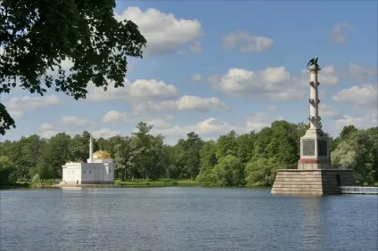 Пейзажний (англійський) парк єкатерининського парку царського села, частина 1 (орловські ворота) Пейзажний (англійський) парк єкатерининського парку царського села, частина 1