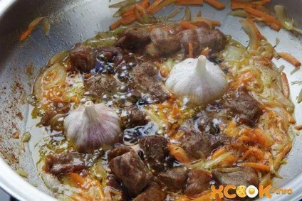 Плов з баранини - смачний домашній покроковий рецепт з фото (рецепт плову з бараниною з фото) Плов з баранини - смачний домашній покроковий рецепт з фото