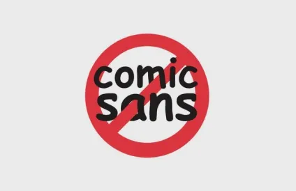 Чому все ненавидять comic sans