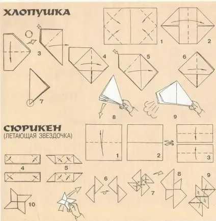Як зробити автомат з паперу інструкція 2 (паперу) Як зробити автомат з паперу інструкція 2