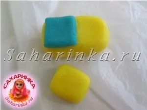 Поні, машинка і паровозик з мастики, майстер-клас - сахарінка