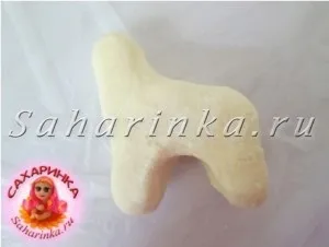 Поні, машинка і паровозик з мастики, майстер-клас - сахарінка