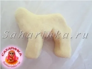 Поні, машинка і паровозик з мастики, майстер-клас - сахарінка