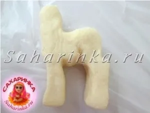 Поні, машинка і паровозик з мастики, майстер-клас - сахарінка