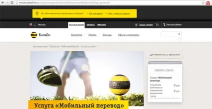Покласти гроші на билайн декількома способами (покласти) Покласти гроші на билайн декількома способами