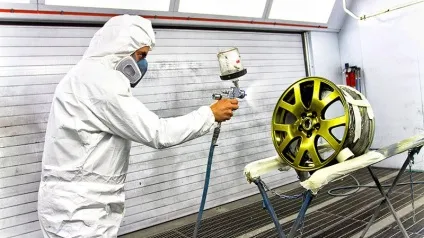 Порошкове фарбування дисків своїми руками (дисків) Порошкове фарбування дисків своїми руками
