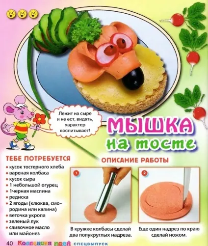 Приголомшлива добірка з оформлення та прикрашання бутербродів () Приголомшлива добірка з оформлення та прикрашання бутербродів