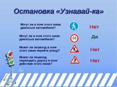 Презентація - дорожні знаки - завантажити безкоштовно