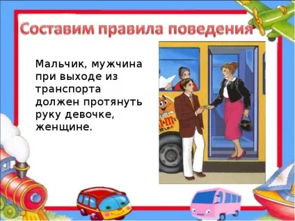 Презентація, доповідь на тему як вести себе в транспорті (презентація школи.) Презентація, доповідь на тему як вести себе в транспорті