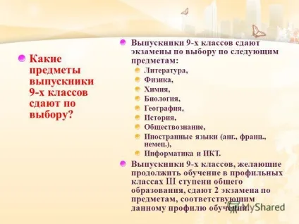 Презентація на тему що таке державна (підсумкова) атестація випускників, що освоїли (тему) Презентація на тему що таке державна (підсумкова) атестація випускників, що освоїли