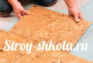 Пробкова підлога на кухні своїми руками - технологія укладання (корковий) Пробкова підлога на кухні своїми руками - технологія укладання