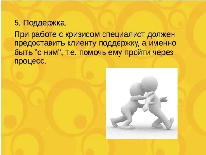 Принципи кризової інтервенції кризова інтервенція - екстрена