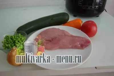 Рагу з куркою в мультиварці, другі страви в мультиварці (рагу з куркою в мультиварці) Рагу з куркою в мультиварці, другі страви в мультиварці