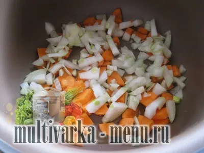 Рагу з куркою в мультиварці, другі страви в мультиварці (рагу з м'ясом в мультиварці) Рагу з куркою в мультиварці, другі страви в мультиварці