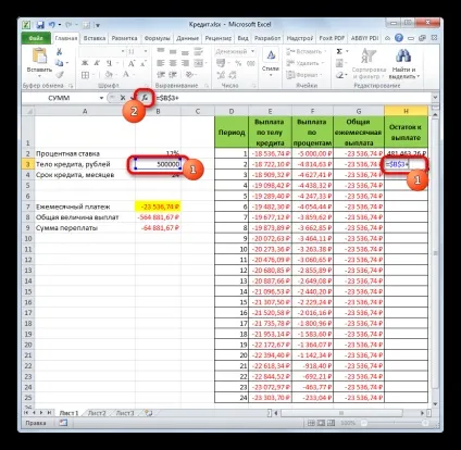 Розрахунок аннуитетного платежу в excel (розрахунок) Розрахунок аннуитетного платежу в excel