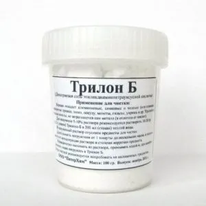 Розчин трилону б для відновлення акумулятора і промивання системи охолодження автомобіля