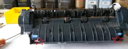 Ремонт принтера hp m603 (термоузел)