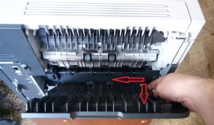 Ремонт принтера hp m603 (термоузел)