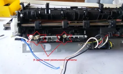 Ремонт принтера hp m603 (термоузел)