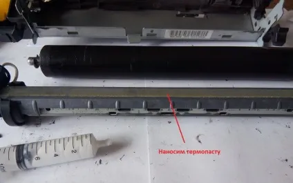 Ремонт принтера hp m603 (термоузел)
