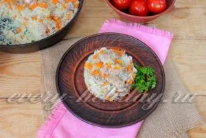 Рис з фаршем на сковороді, рецепт з фото (рис) Рис з фаршем на сковороді, рецепт з фото
