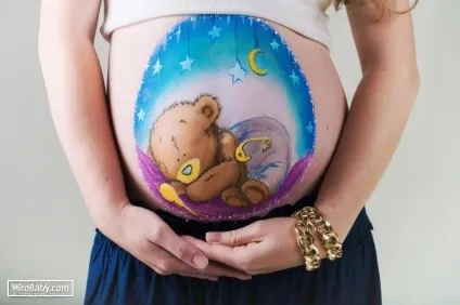 Малюнки на животики