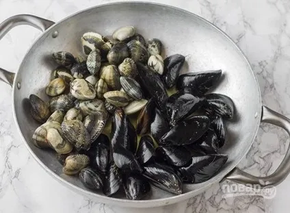 Рис з морепродуктами - покроковий рецепт з фото на (покрокові рецепти) Рис з морепродуктами - покроковий рецепт з фото на