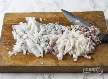Рис з морепродуктами - покроковий рецепт з фото на (кулінари) Рис з морепродуктами - покроковий рецепт з фото на