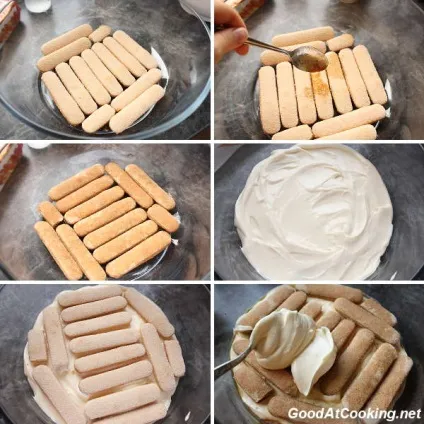 Рецепт тірамісу з покроковими фотографіями, goodatcooking (.без риби) Рецепт тірамісу з покроковими фотографіями, goodatcooking