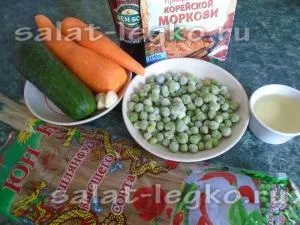 Салат з крохмальної локшиною ашлянфу - рецепт з фото (ашлянфу) Салат з крохмальної локшиною ашлянфу - рецепт з фото