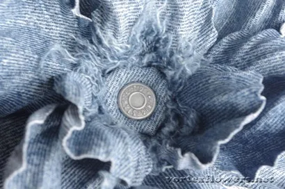 Як зробити мак з тканини нова технологія, vortex flowers (квітка з джинси) Як зробити мак з тканини нова технологія, vortex flowers