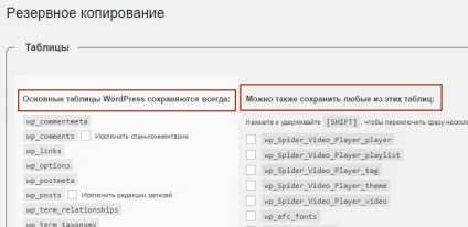 Як зробити резервну копію бази даних сайту wordpress топ (wordpress) Як зробити резервну копію бази даних сайту wordpress топ