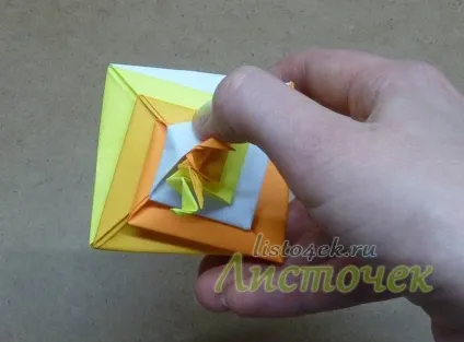 Як зробити черепашку з паперу (tomoko fuse), листочок (tomoko) Як зробити черепашку з паперу (tomoko fuse), листочок