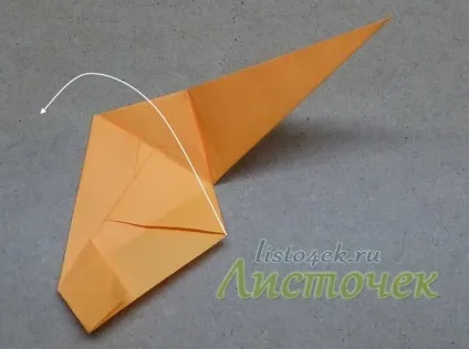 Як зробити черепашку з паперу (tomoko fuse), листочок ( «пелюстки» різні боки) Як зробити черепашку з паперу (tomoko fuse), листочок