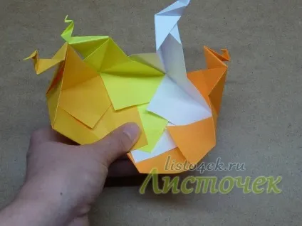 Як зробити черепашку з паперу (tomoko fuse), листочок (паперу) Як зробити черепашку з паперу (tomoko fuse), листочок