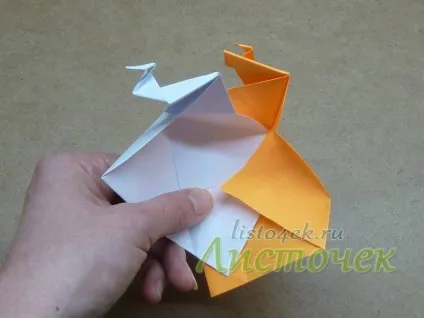 Як зробити черепашку з паперу (tomoko fuse), листочок (проти годинникової стрілки) Як зробити черепашку з паперу (tomoko fuse), листочок
