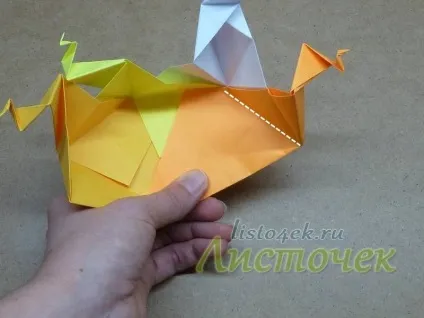 Як зробити черепашку з паперу (tomoko fuse), листочок ( «пелюстки» різні боки) Як зробити черепашку з паперу (tomoko fuse), листочок