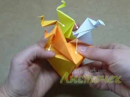 Як зробити черепашку з паперу (tomoko fuse), листочок (паперу) Як зробити черепашку з паперу (tomoko fuse), листочок