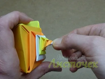 Як зробити черепашку з паперу (tomoko fuse), листочок (tomoko) Як зробити черепашку з паперу (tomoko fuse), листочок