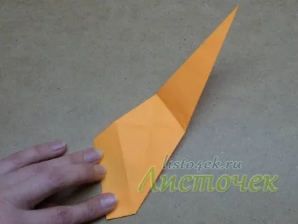 Як зробити черепашку з паперу (tomoko fuse), листочок (проти годинникової стрілки) Як зробити черепашку з паперу (tomoko fuse), листочок
