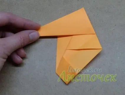 Як зробити черепашку з паперу (tomoko fuse), листочок (паперу) Як зробити черепашку з паперу (tomoko fuse), листочок
