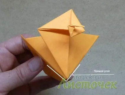 Як зробити черепашку з паперу (tomoko fuse), листочок ( «пелюстки» різні боки) Як зробити черепашку з паперу (tomoko fuse), листочок