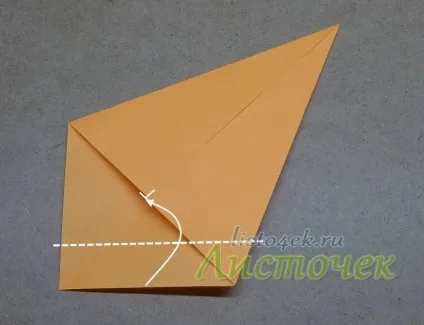 Як зробити черепашку з паперу (tomoko fuse), листочок (fuse) Як зробити черепашку з паперу (tomoko fuse), листочок