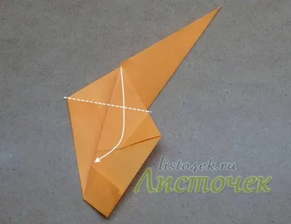 Як зробити черепашку з паперу (tomoko fuse), листочок ( «пелюстки» різні боки) Як зробити черепашку з паперу (tomoko fuse), листочок