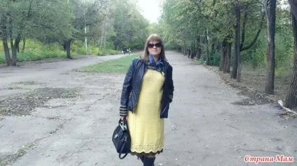 Сарафан - сафарі - в'язання - країна мам (гачком) Сарафан - сафарі - в'язання - країна мам