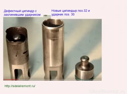 Самостійний ремонт ствола перфоратора Макіта з підбіркою запчастин (механічної частини перфоратора) Самостійний ремонт ствола перфоратора Макіта з підбіркою запчастин