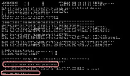 Скидання пароля адміністратора в windows xp (Offline Password Registry Editor) Скидання пароля адміністратора в windows xp