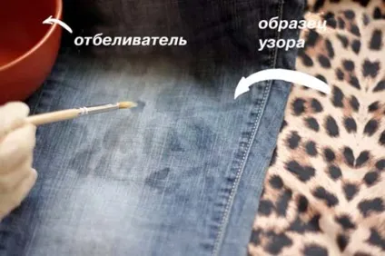Зробіть самі джинси з малюнком група мода і стиль
